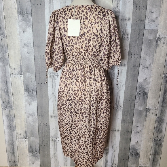 NEW 70/21 Small Animal Print Button Front Dress - Picture 6 of 10